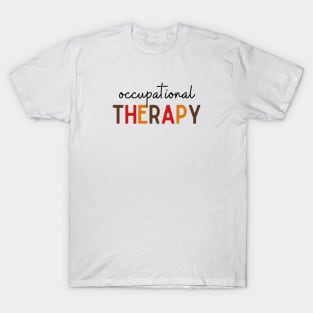 Fall Occupational Therapy Design T-Shirt